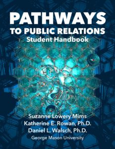 Cover of Pathways to PR, featuring the geometric patterns visible when ice is magnified.