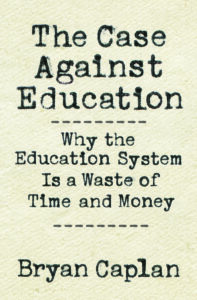 Case Against Education- book cover